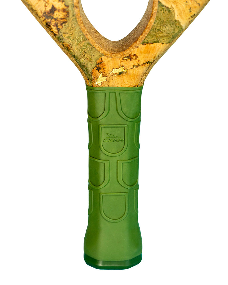 Cork Padel Racket Extreme Green + FREE Thermobag