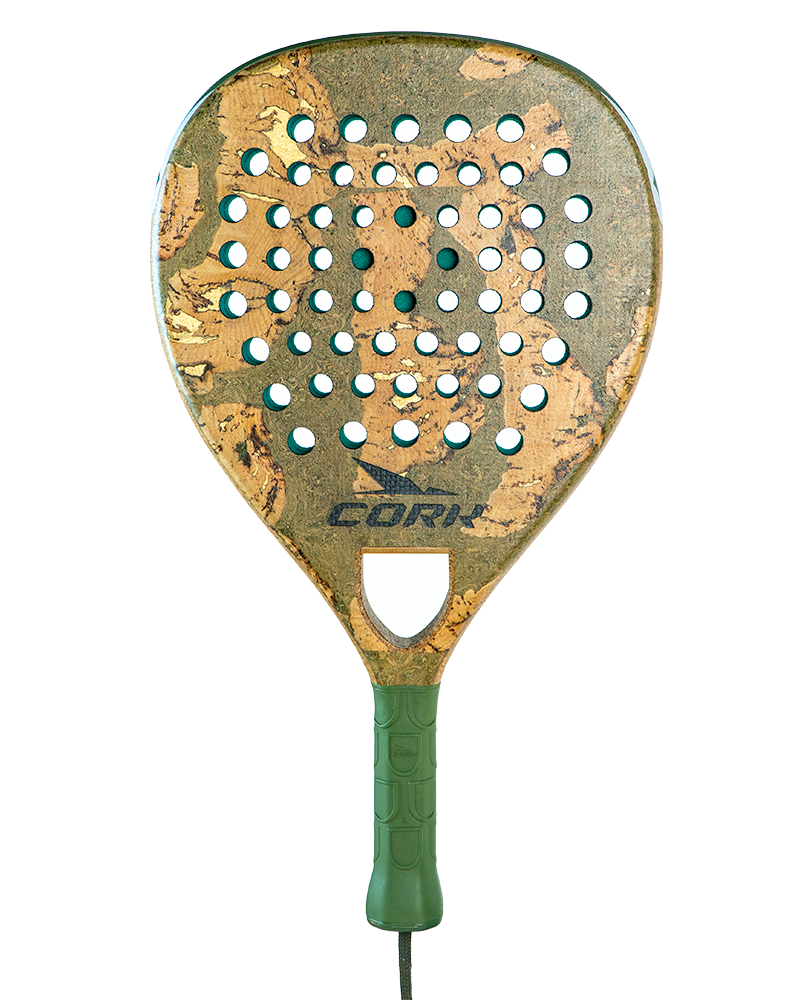 Cork Padel Racket Supreme Power III + FREE Thermobag